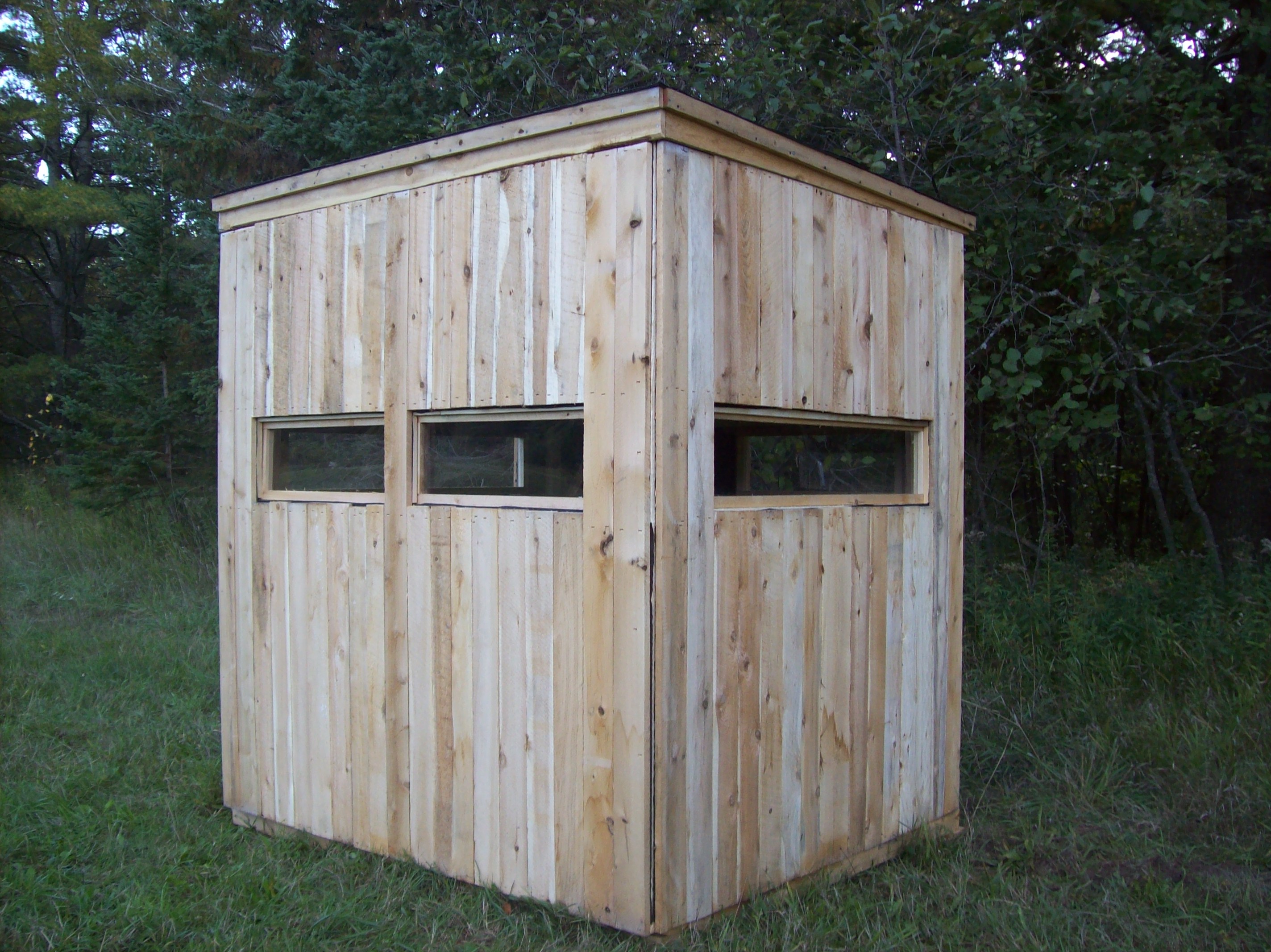 5x6 two person seater deer blind