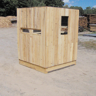 bow & rifle hunting box blinds - productive cedar products