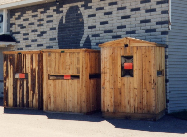 Hunting Deer Blinds & Cedar Wood Hunting Blind Kits | Productive Cedar