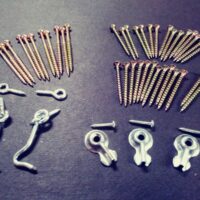 deer blind screws and hinges