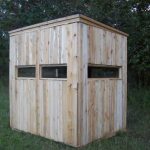 two seater deer blind from Productive Cedar Products