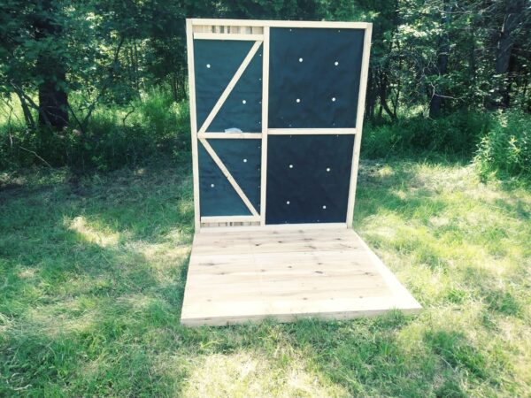 Hinged Window Deer Blind