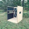 Slide Window Deer Blind
