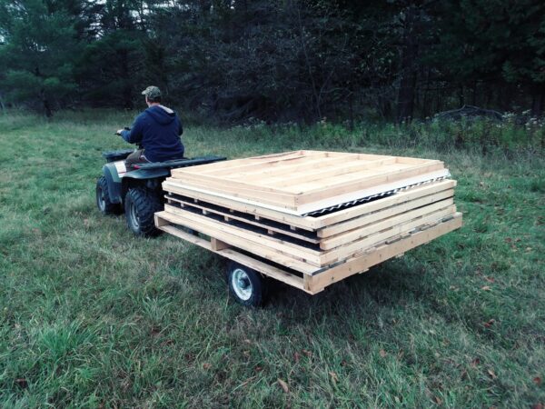 Cedar Deer Blind Delivery